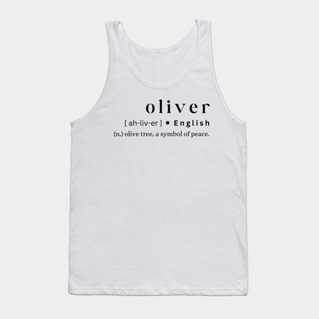 Oliver Tank Top by MajesticWords